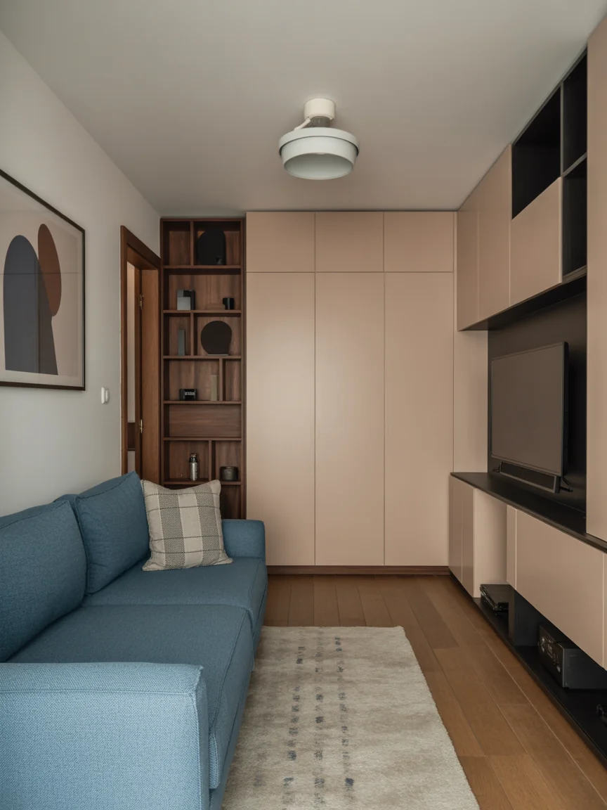 17. Urban Apartment Chic With Compact Styling