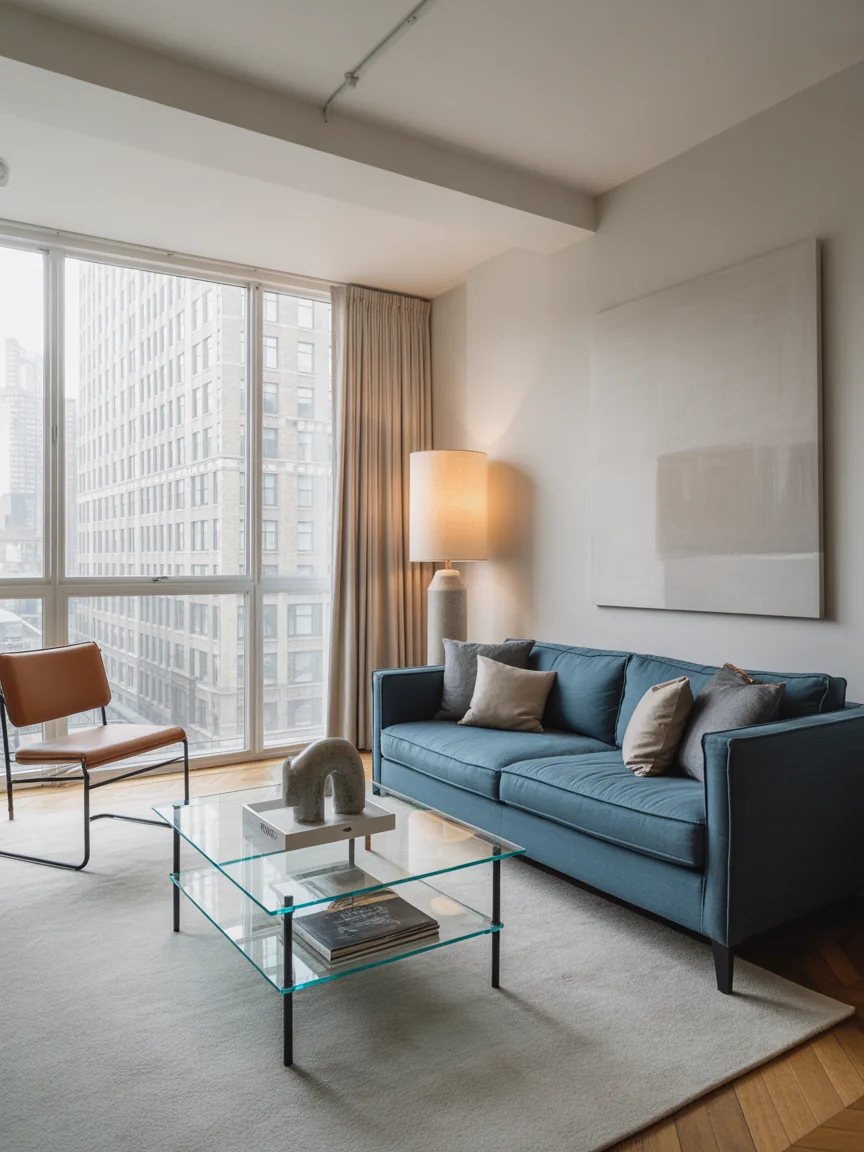 22. Urban Apartment With Sleek Finishes