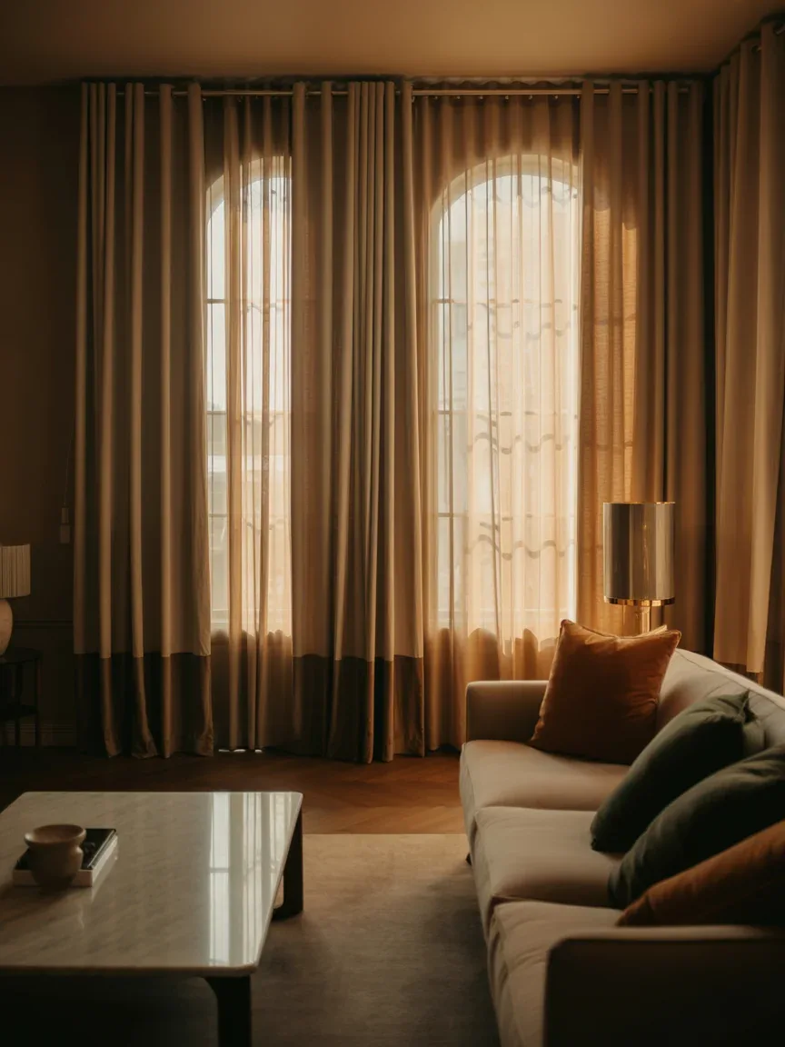 Velvet vs Linen Curtains: Stunning Luxury Living Room Ideas You’ll Love
