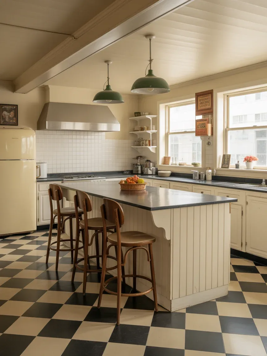 17. Vintage Americana Country Kitchen 17. Vintage Americana Country Kitchen