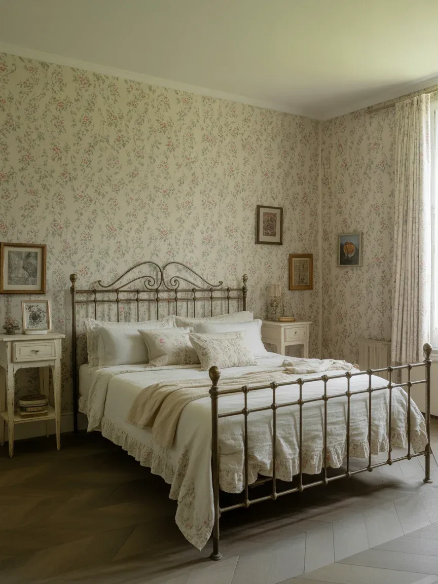 4. Vintage Romance With Floral Chintz Wallpaper 4. Vintage Romance With Floral Chintz Wallpaper