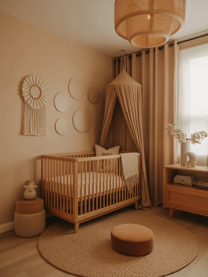 9. Warm Beige & Caramel Cozy Haven 9. Warm Beige & Caramel Cozy Haven