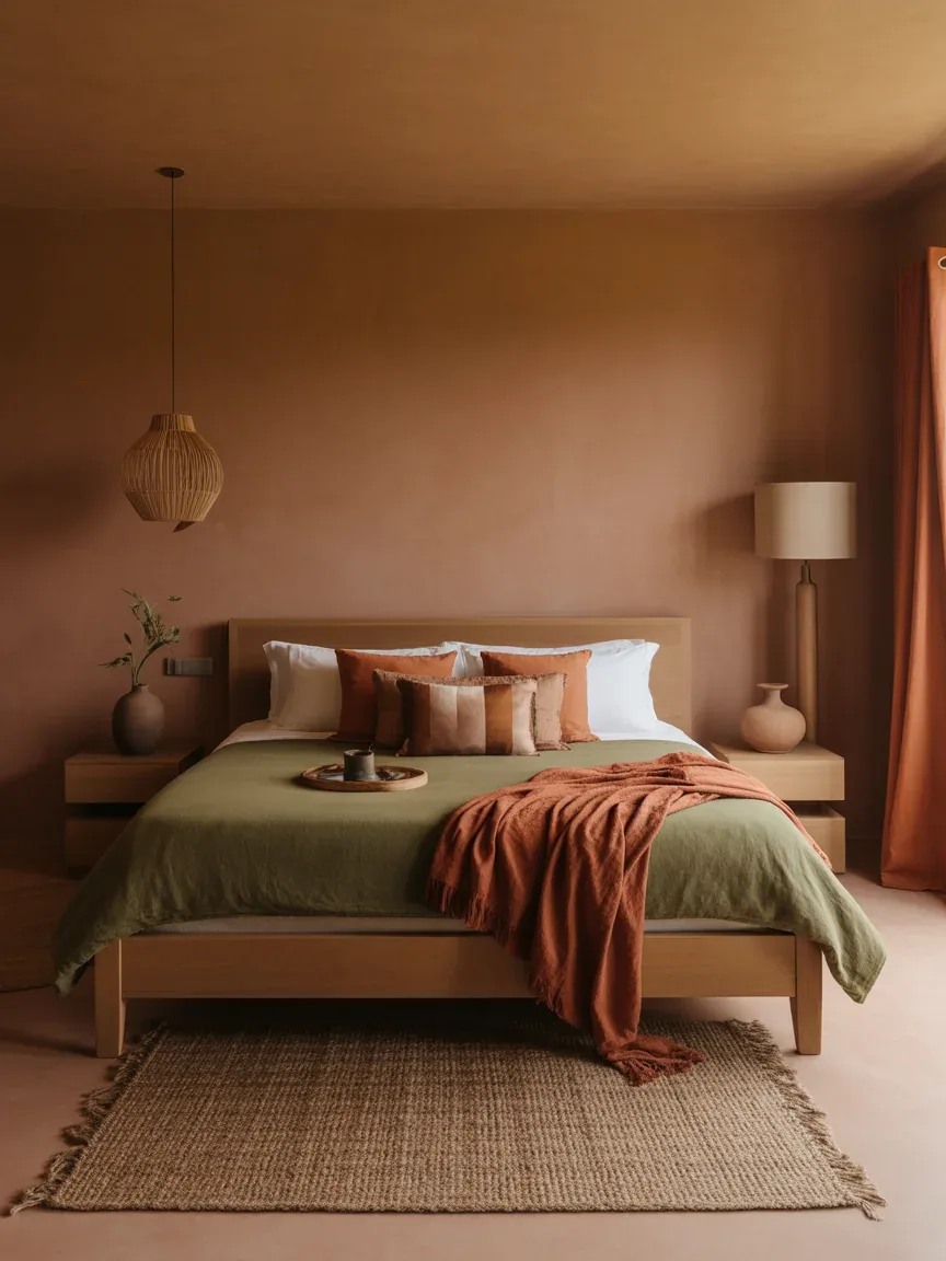8. Warm Earth-Toned Sanctuary 8. Warm Earth-Toned Sanctuary