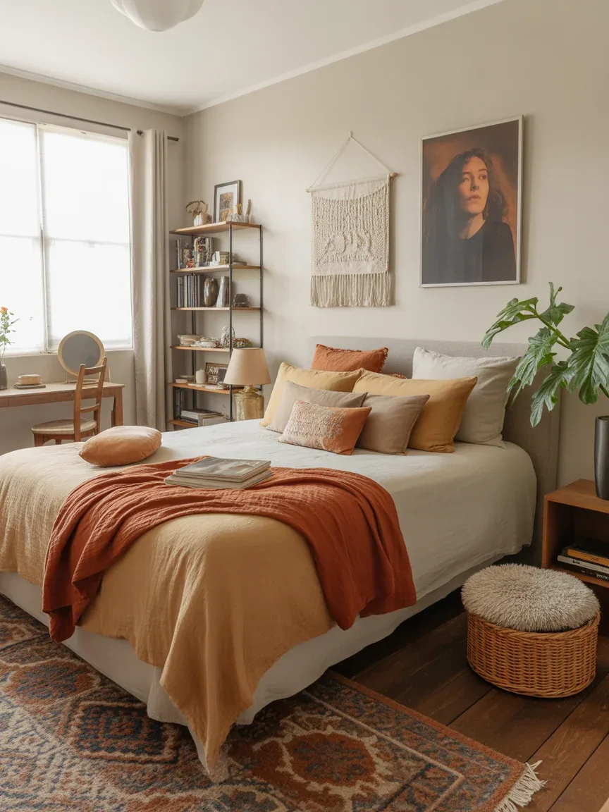 22. Warm Eclectic Personality Room 22. Warm Eclectic Personality Room