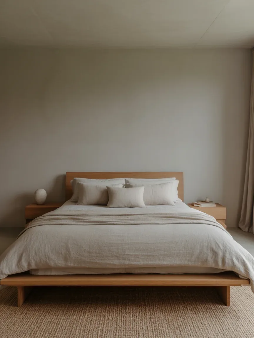 8. Warm Japandi Fusion Bedroom 8. Warm Japandi Fusion Bedroom