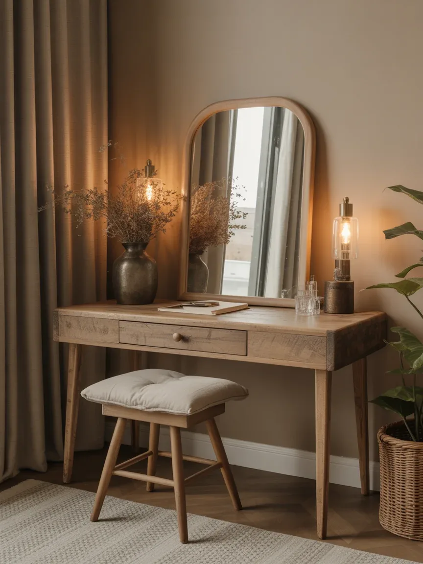 21. Warm Rustic Vanity Retreat 21. Warm Rustic Vanity Retreat