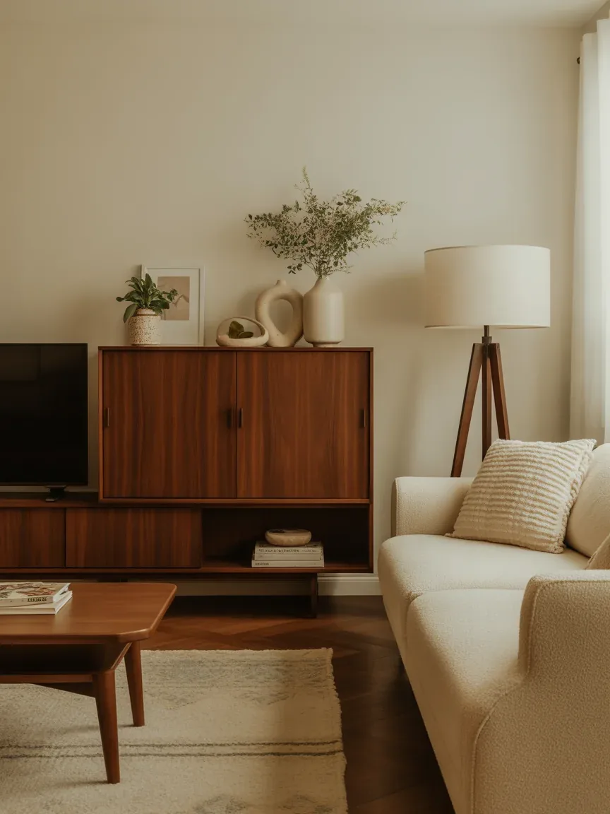 1. Warm Walnut Haven With Cozy Layers 1. Warm Walnut Haven With Cozy Layers