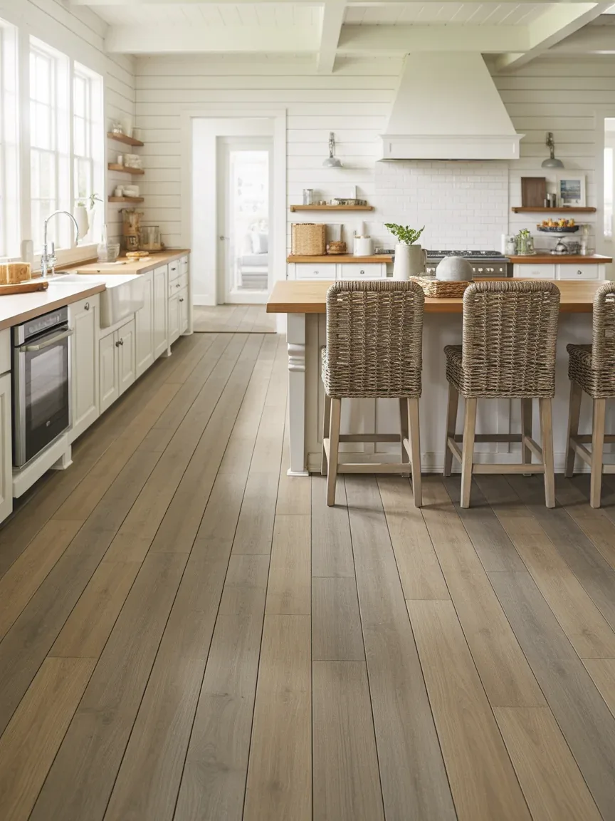 11. Weathered Gray Wood Flooring 11. Weathered Gray Wood Flooring