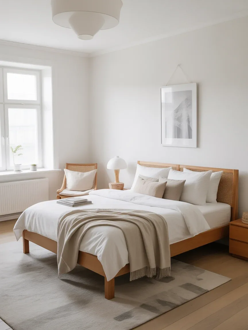 23. White and Natural Wood Scandinavian Simplicity 23. White and Natural Wood Scandinavian Simplicity