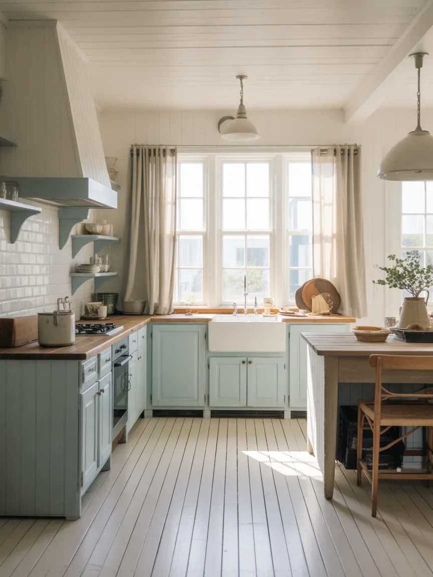 3. Whitewashed Pine Coastal Farmhouse Flooring 3. Whitewashed Pine Coastal Farmhouse Flooring