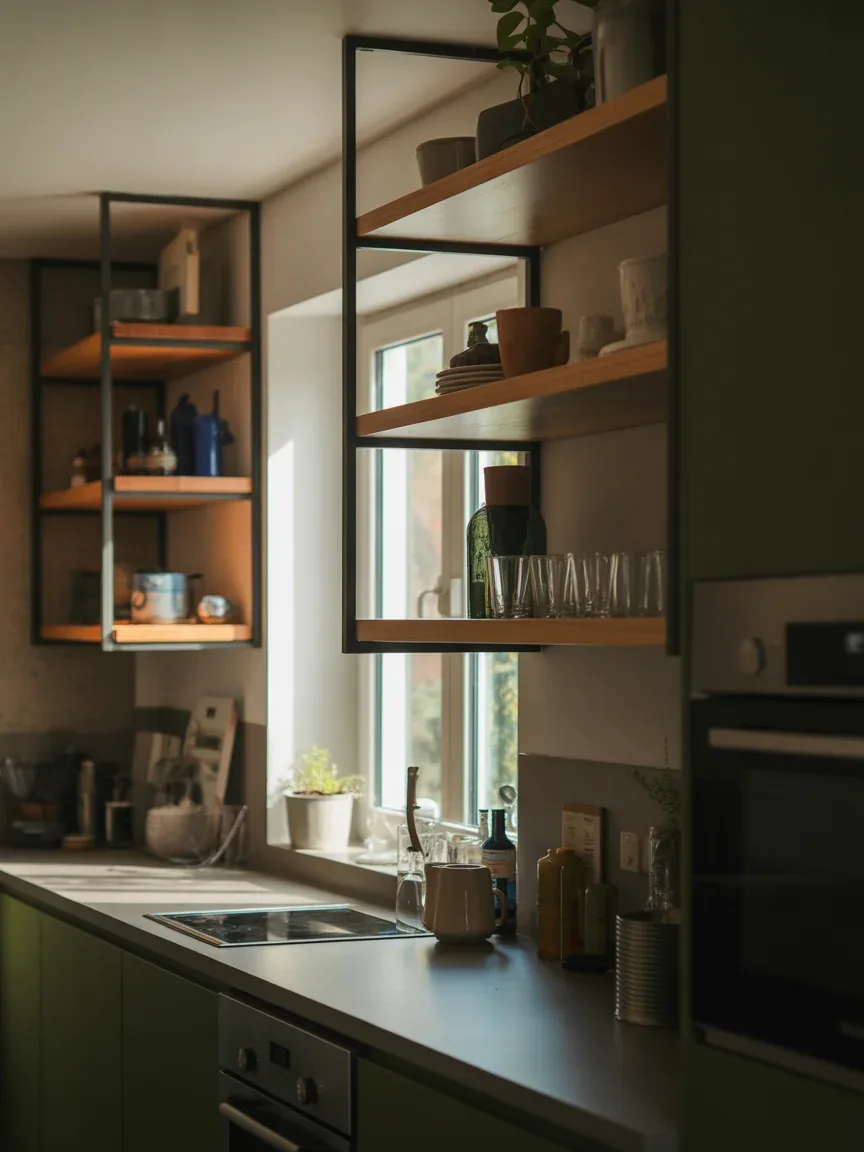 Wood vs Metal Open Shelves Kitchen Ideas That Instantly Elevate Modern Homes