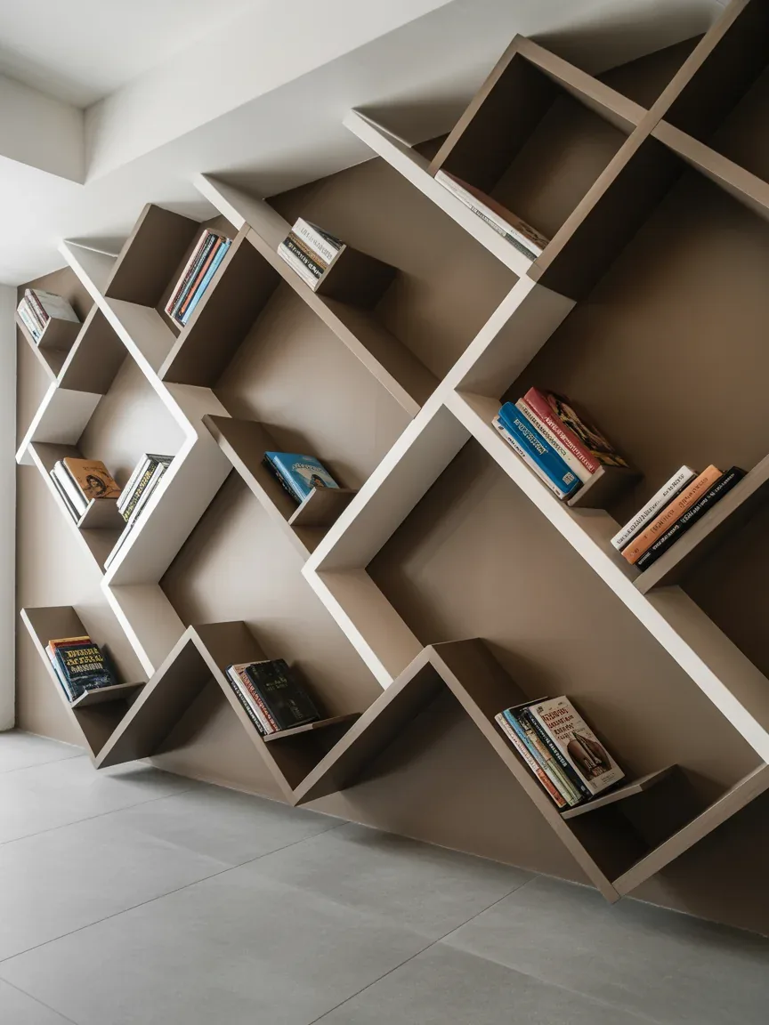9. Zigzag Wall Shelf Installation 9. Zigzag Wall Shelf Installation