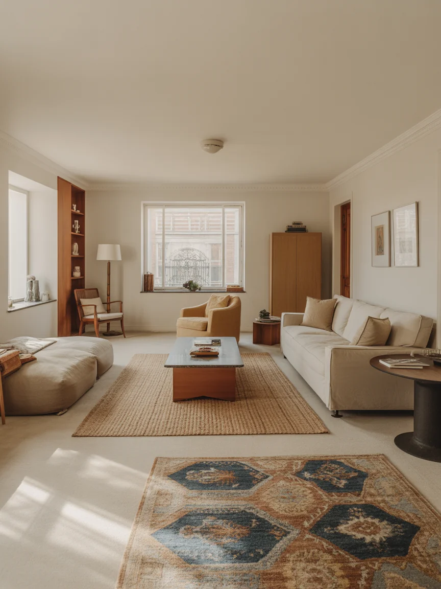 2. Zoned Layout With Multiple Seating Areas