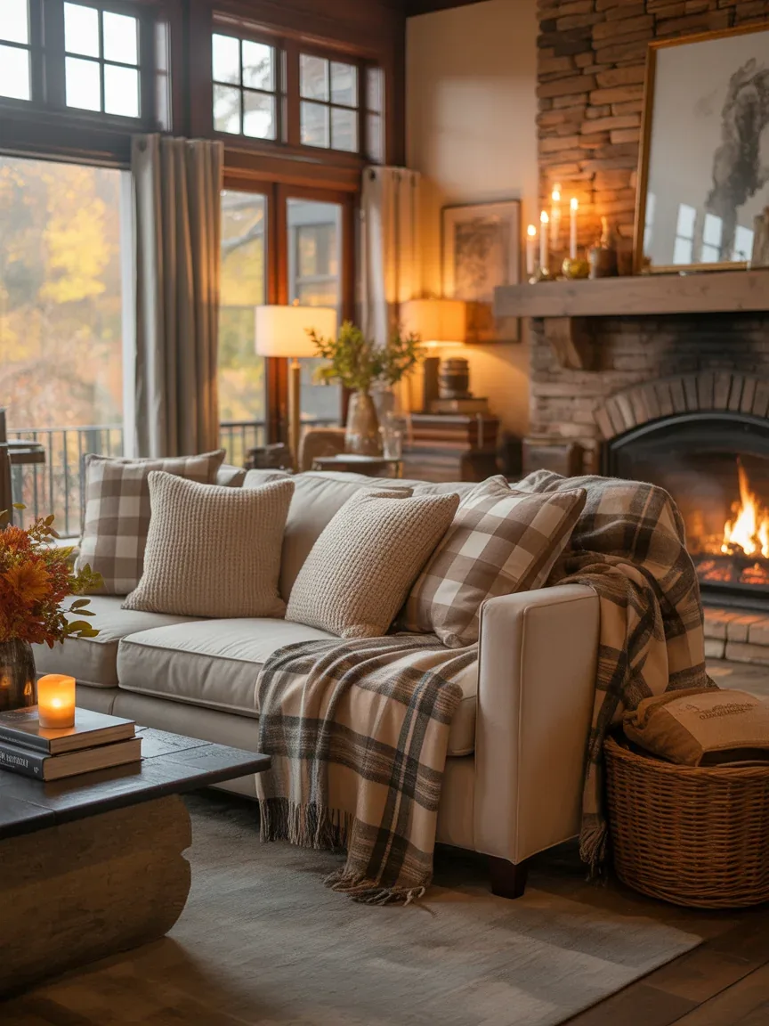 15 Cozy Fall Living Room Decor Ideas That Feel Warm And Inviting Instantly