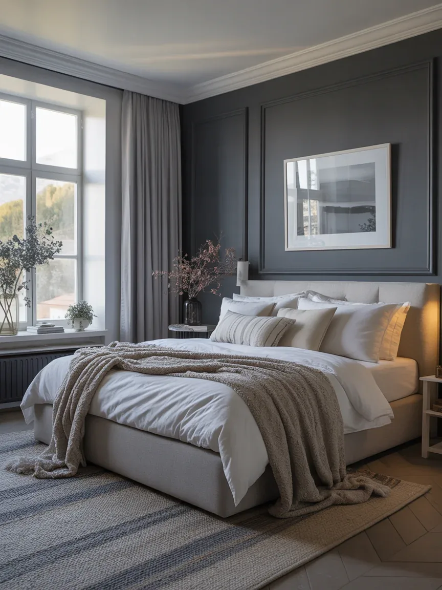 17 Gray and White Bedroom Ideas That Feel Calm and Timeless