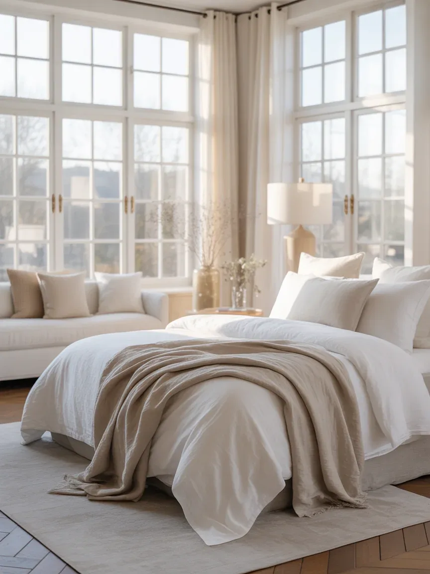 17 White Bedroom Ideas That Feel Bright, Calm, and Seriously Dreamy