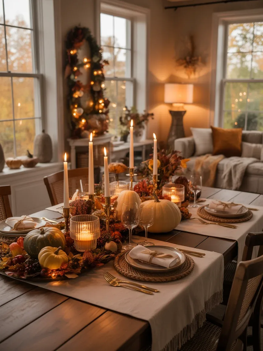 19 Thanksgiving Home Decor Ideas That Make Your Space Feel Warm and Festive