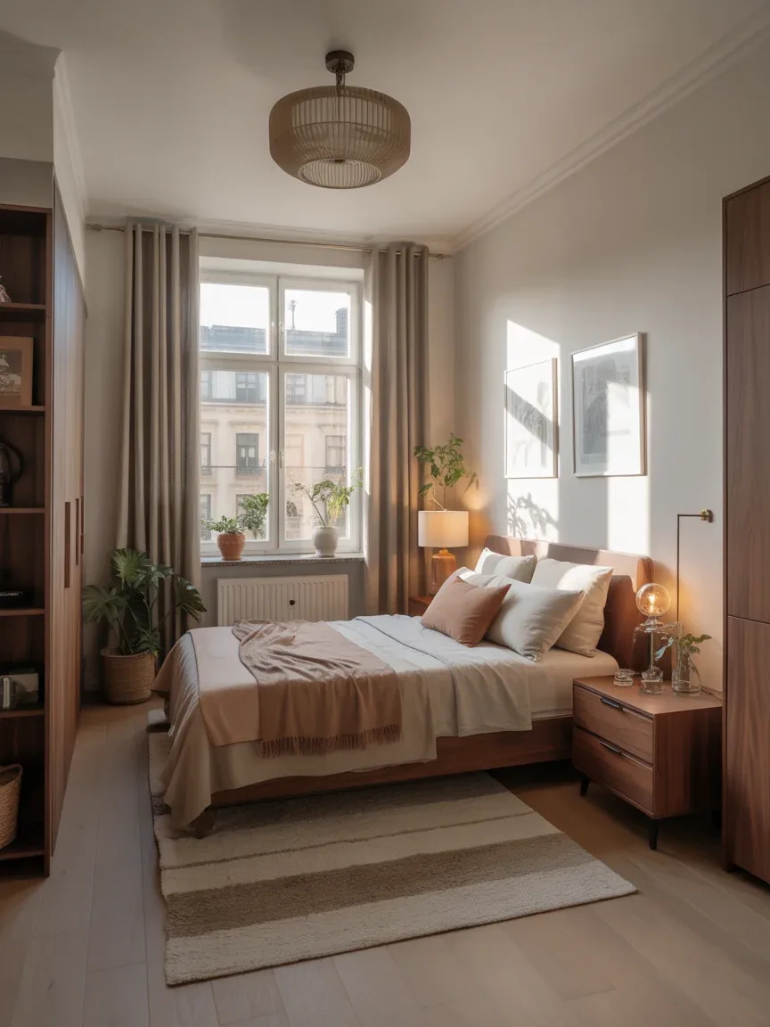 23 Small Space Bedroom Ideas for Couples That Feel Cozy and Functional