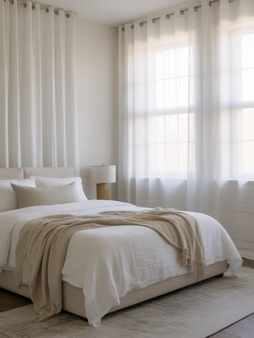 24 White Bedroom Ideas For A Clean, Dreamy, Minimal Look You'll Love