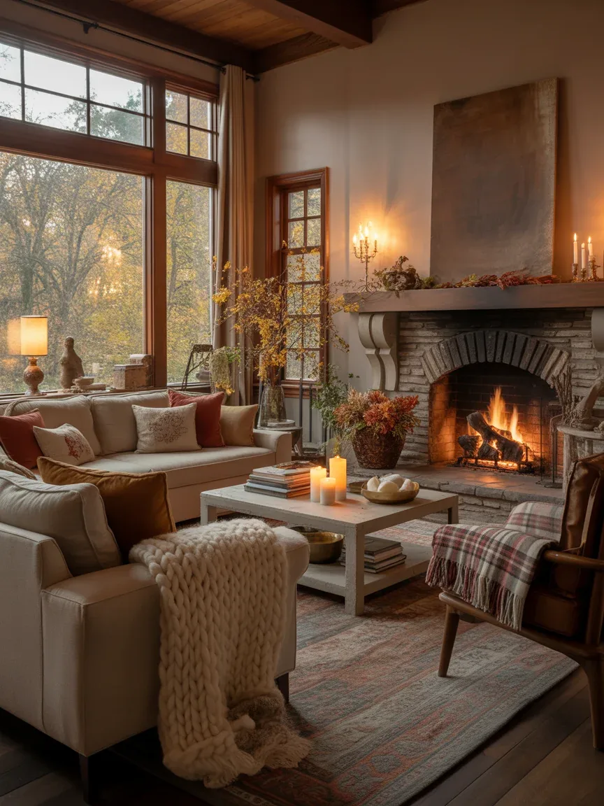 25 Fall Decor Ideas for Living Rooms That Feel Warm and Inviting