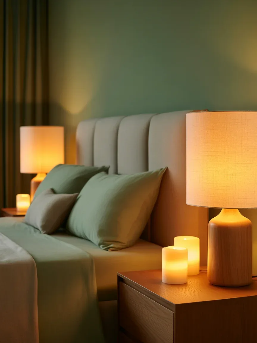 Add Warm Lighting for That Cozy Glow Add Warm Lighting for That Cozy Glow