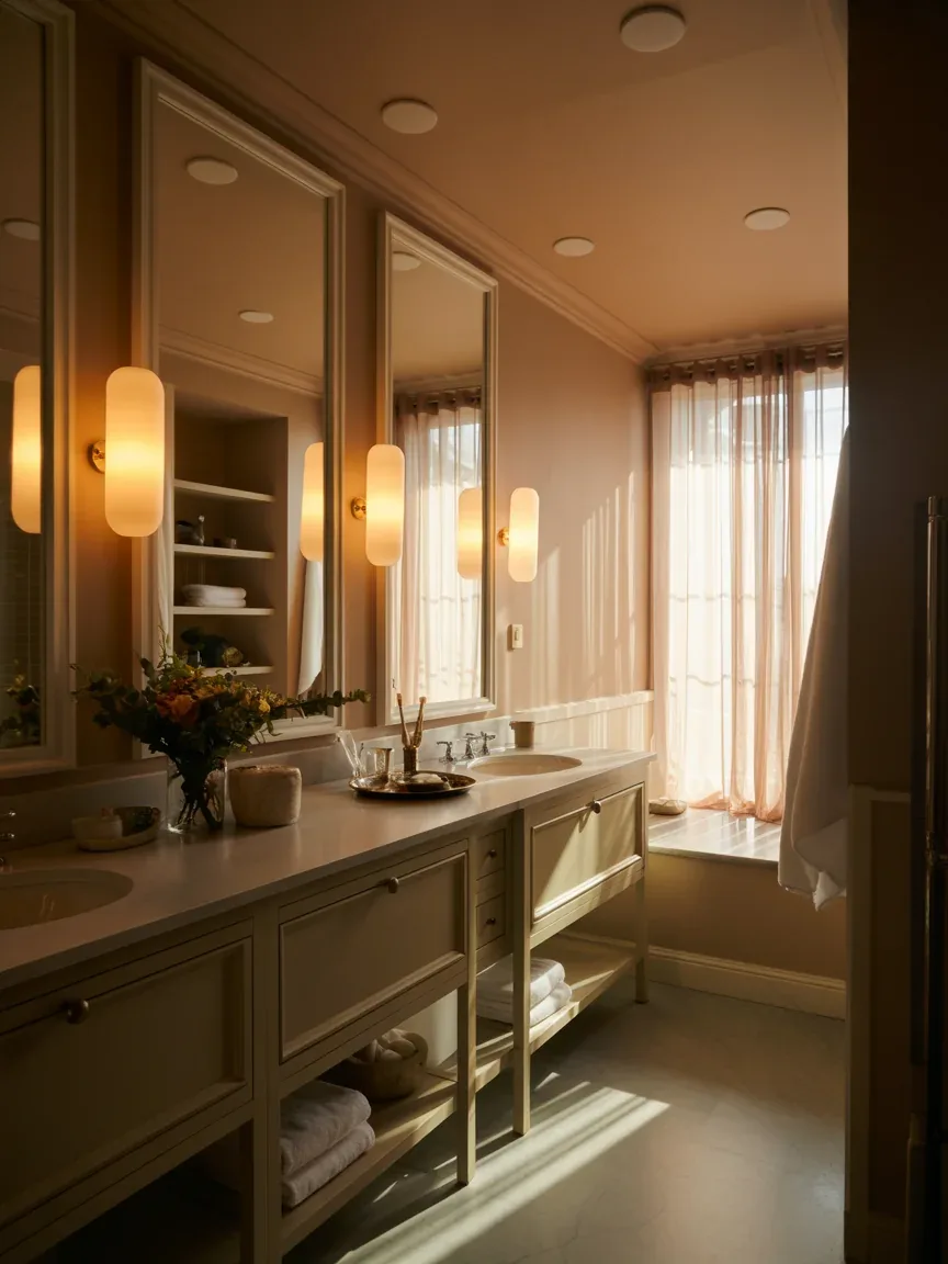 Bathroom Vanity Lighting Tips for Creating a Bright and Elegant Daily Routine Space You'll Love