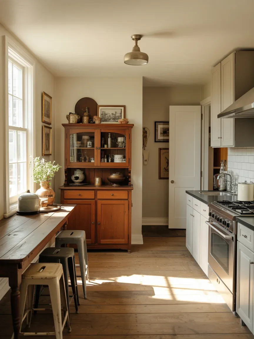 Blend Vintage Finds with Modern Features Blend Vintage Finds with Modern Features
