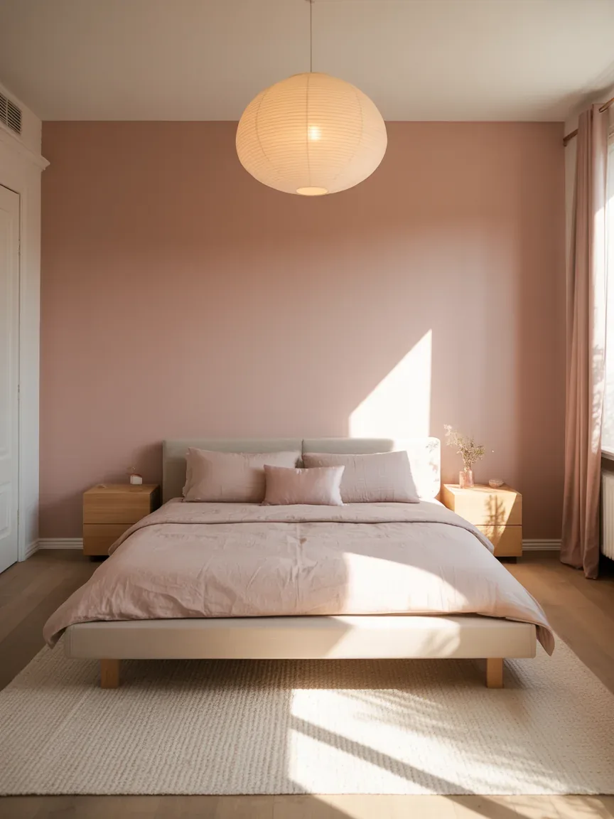 1. Blush Minimalist Retreat With Warm Beige Layers 1. Blush Minimalist Retreat With Warm Beige Layers