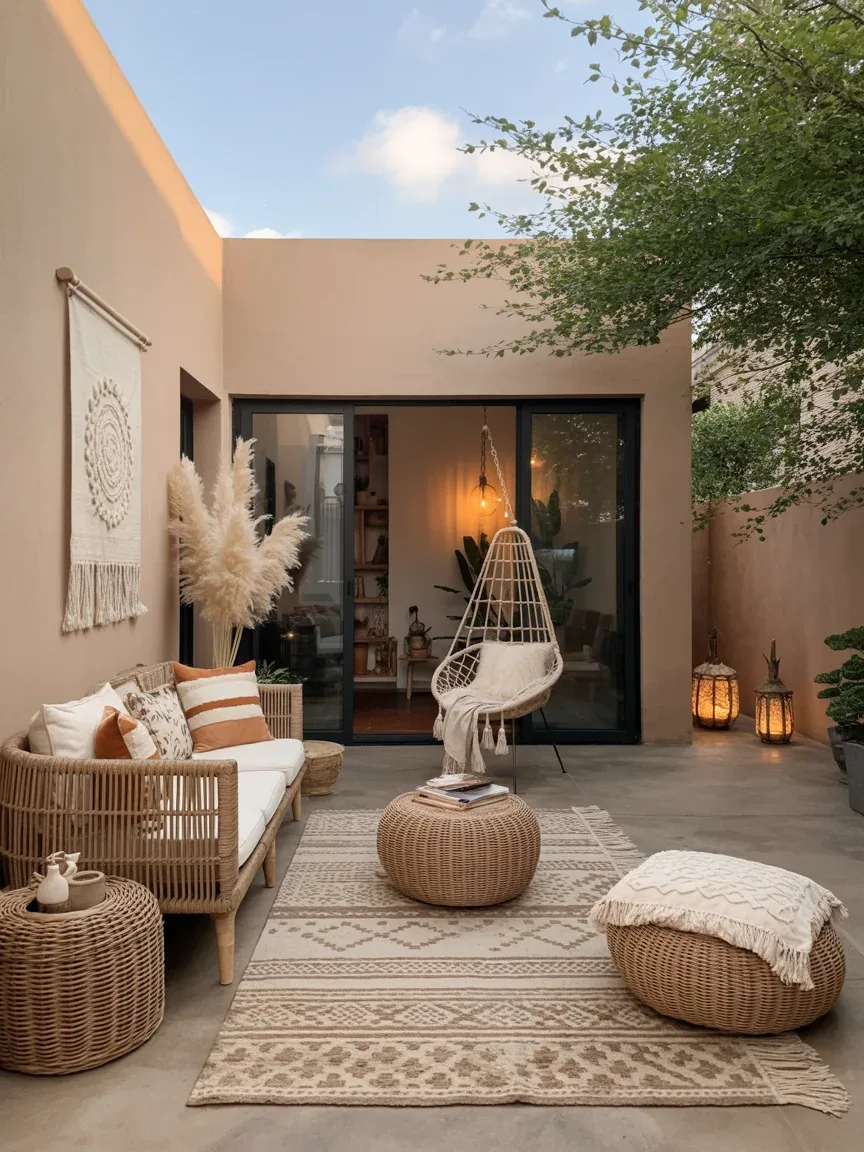 3. Boho Desert Retreat Filled With Texture 3. Boho Desert Retreat Filled With Texture