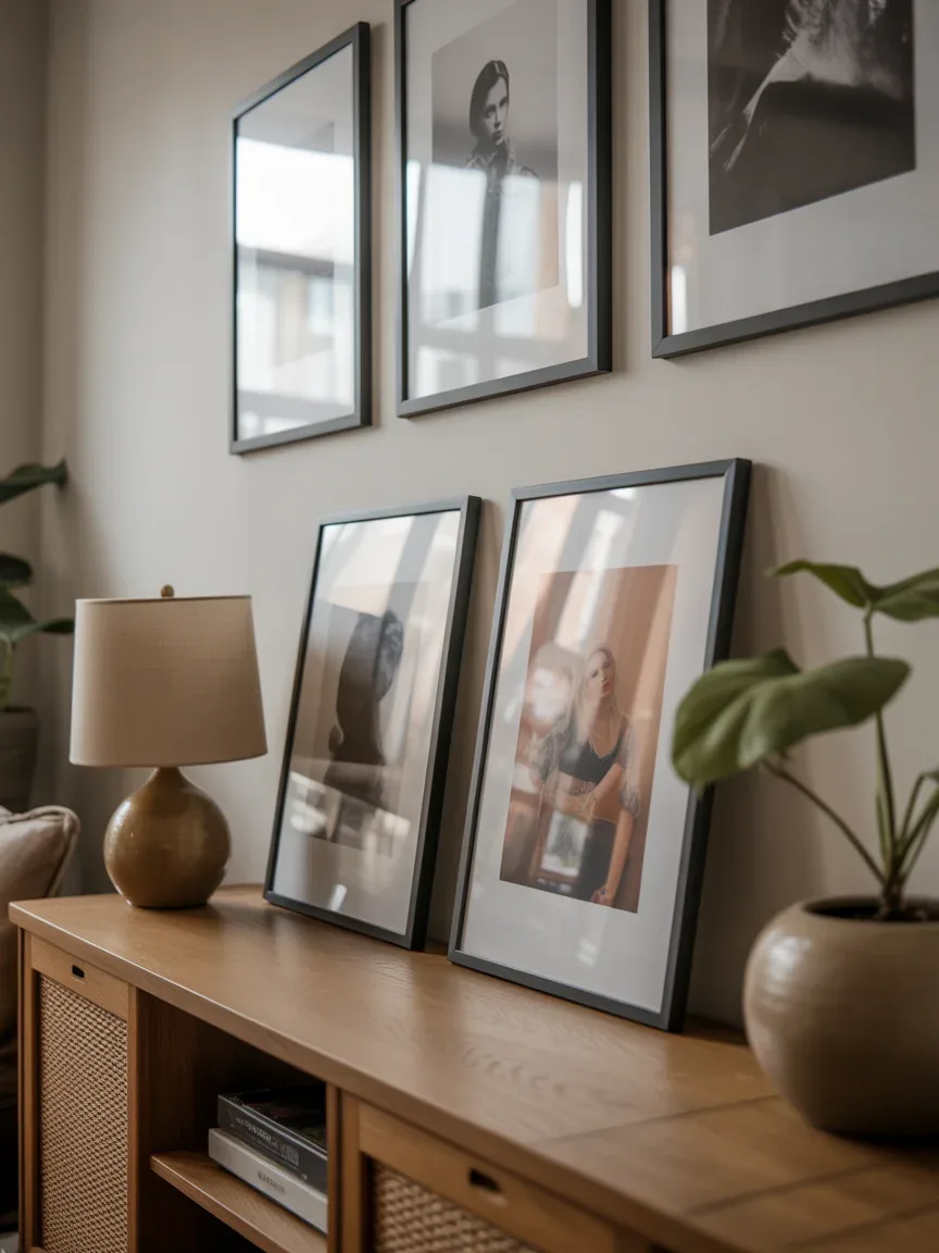 Bring Decor Down to Eye Level Bring Decor Down to Eye Level