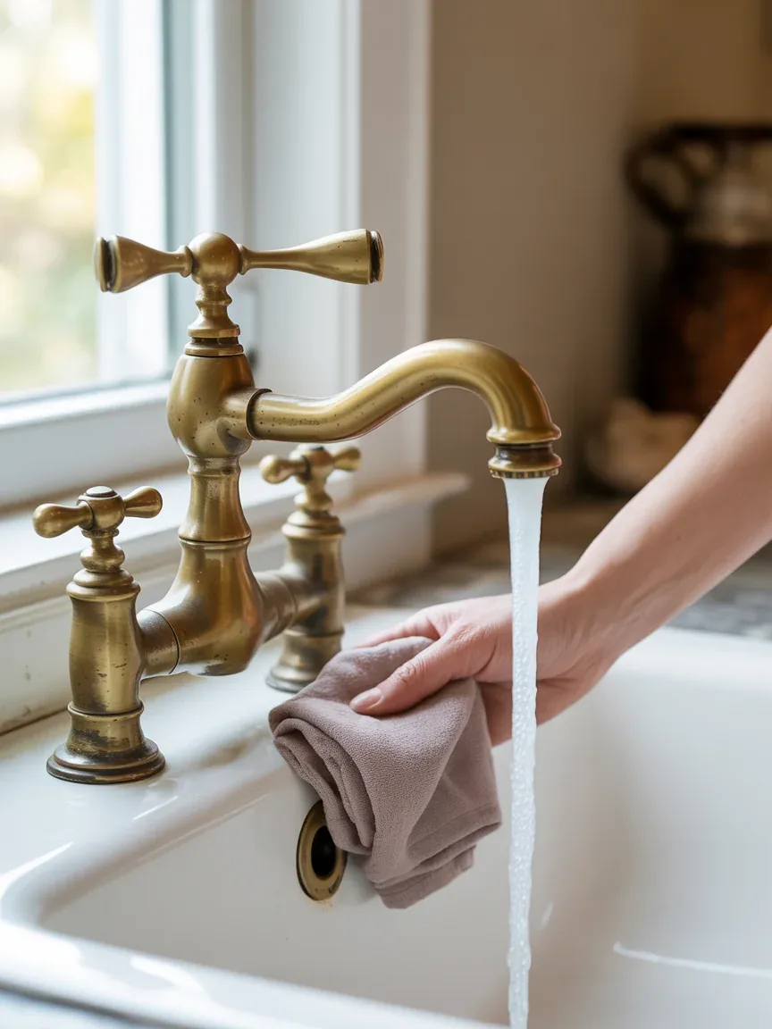Caring for Antique Brass Fixtures Caring for Antique Brass Fixtures