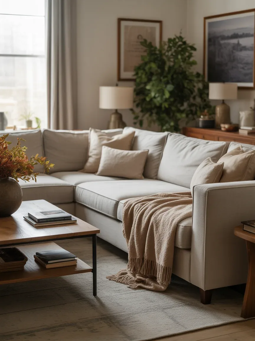 19. Classic Cozy Family Living Room With Timeless Fall Style 19. Classic Cozy Family Living Room With Timeless Fall Style