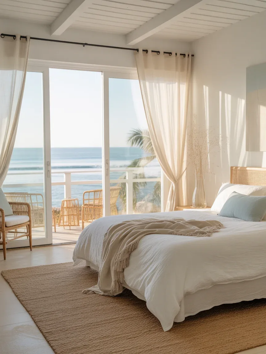 Coastal Bedroom Ideas to Bring Relaxed Beach House Vibes Home Effortlessly