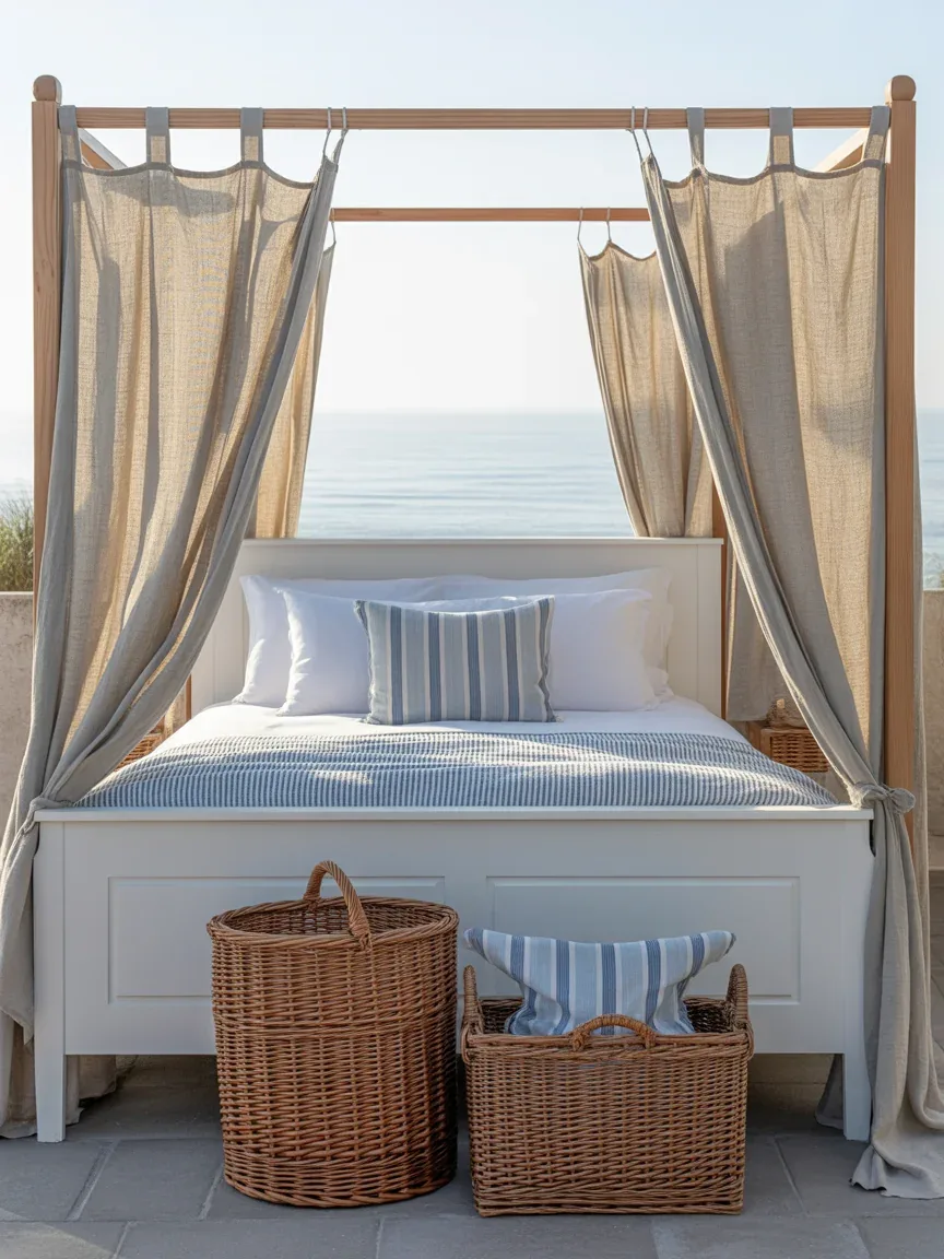 10. Coastal Calm Bedroom With Breezy Blues 10. Coastal Calm Bedroom With Breezy Blues