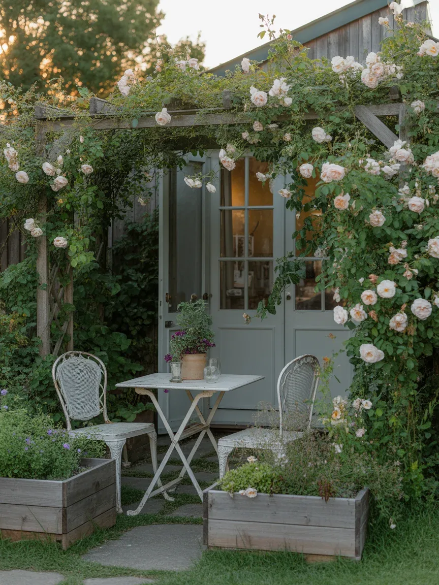 5. Cottage Garden Dining Nook 5. Cottage Garden Dining Nook