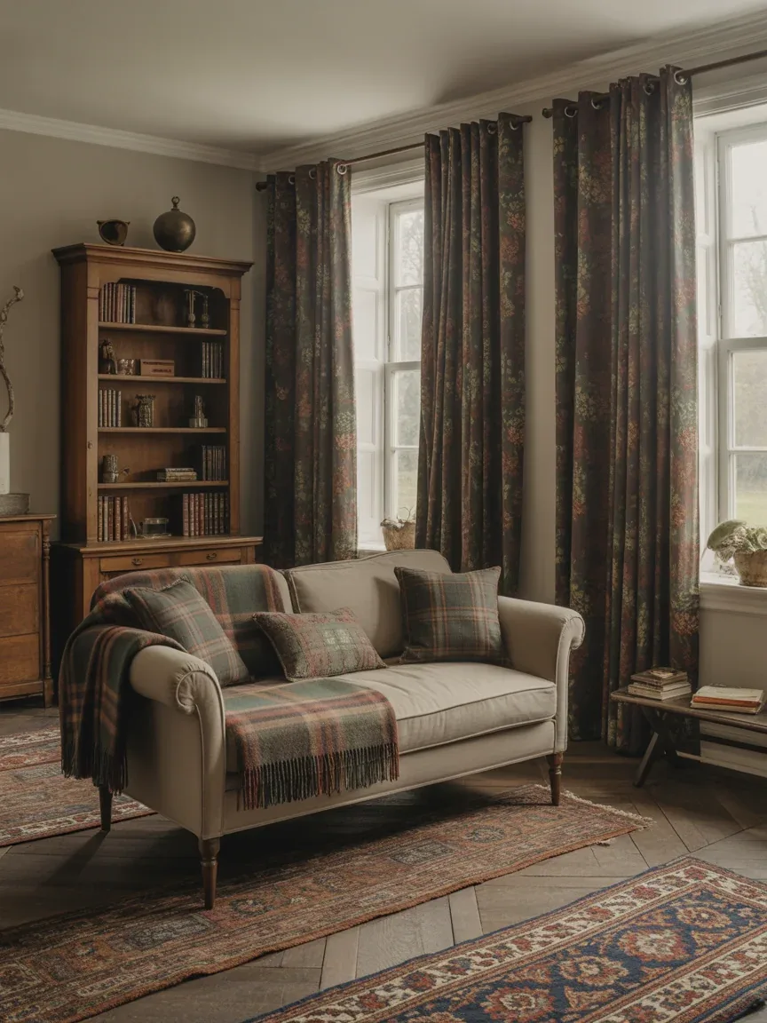 12. Cozy English Countryside Living Room 12. Cozy English Countryside Living Room