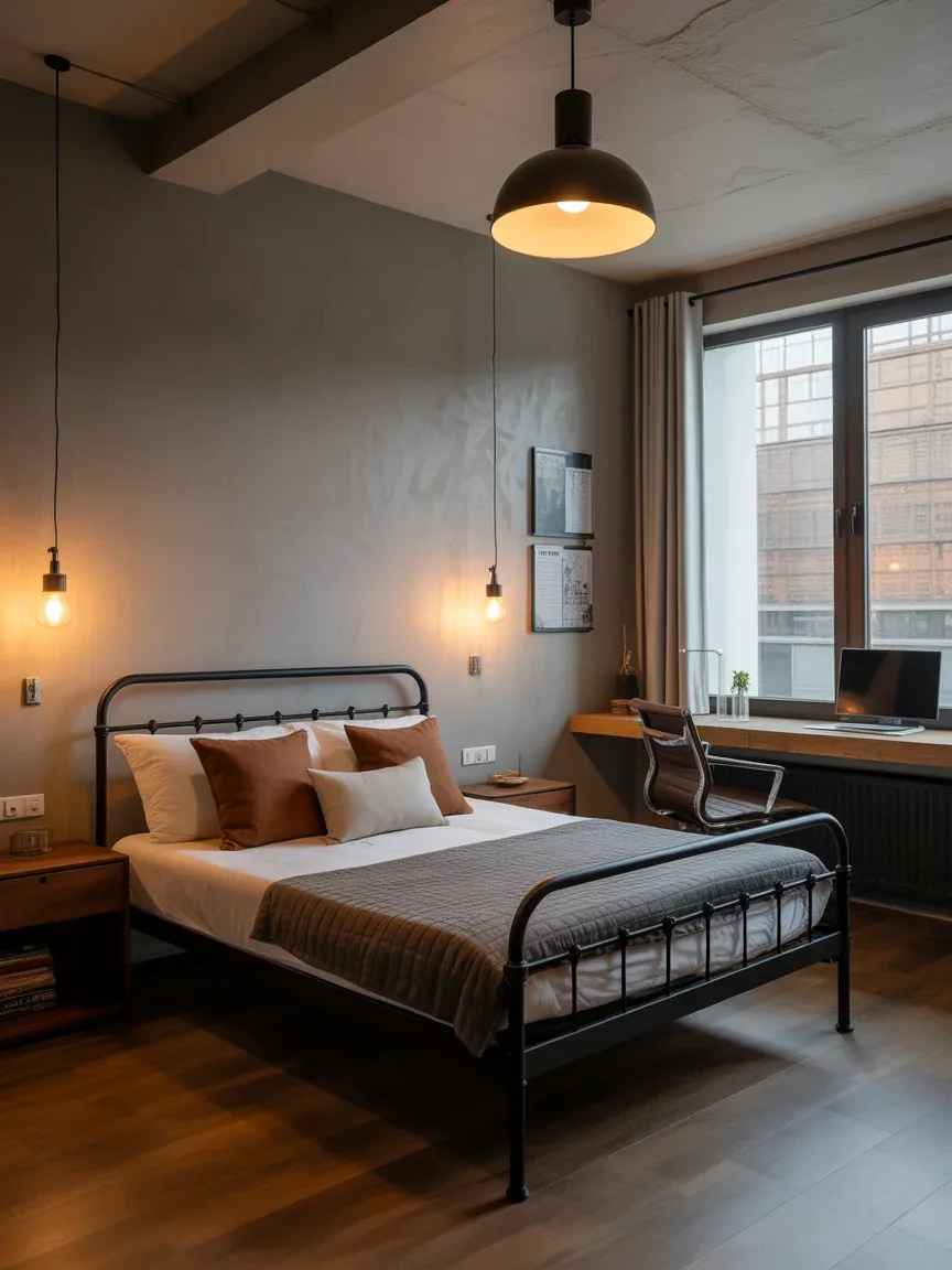 2. Cozy Urban Loft With Industrial Accents 2. Cozy Urban Loft With Industrial Accents