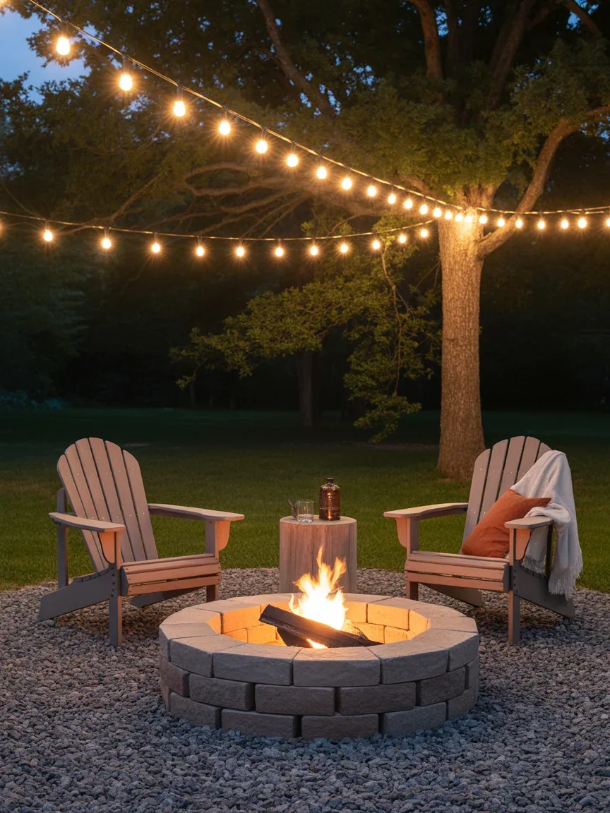 7. DIY Fire Pit Conversation Corner 7. DIY Fire Pit Conversation Corner