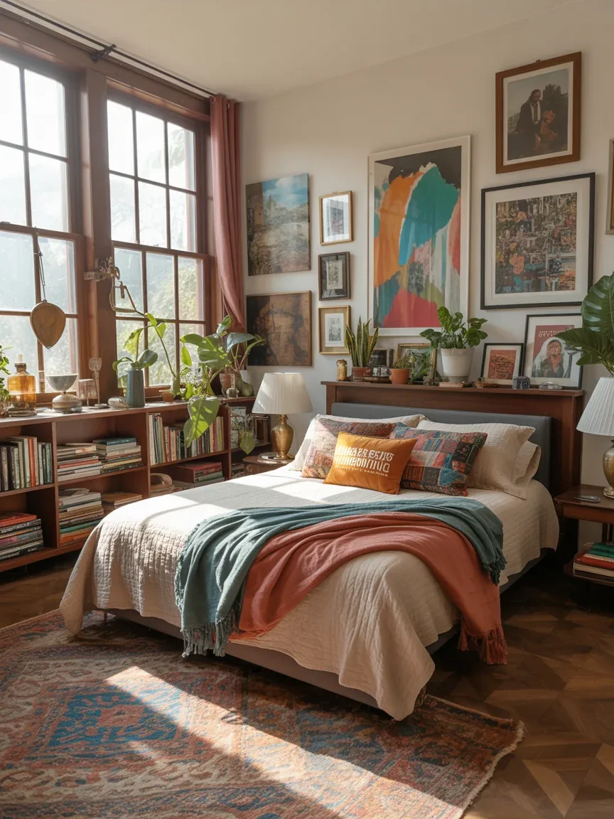 Eclectic Bedroom Design Tips for Creating a Cozy and Personality Filled Retreat You'll Love