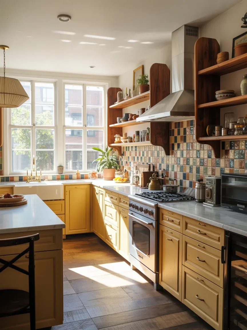 Eclectic Kitchen Inspiration for Designing a Functional and Creative Cooking Space You'll Love