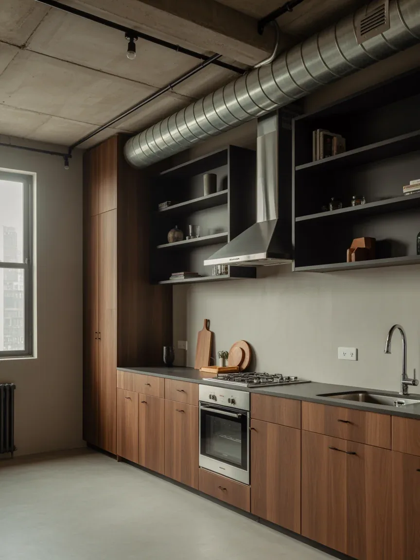 3. Exposed Concrete Ceiling With Industrial Cool 3. Exposed Concrete Ceiling With Industrial Cool