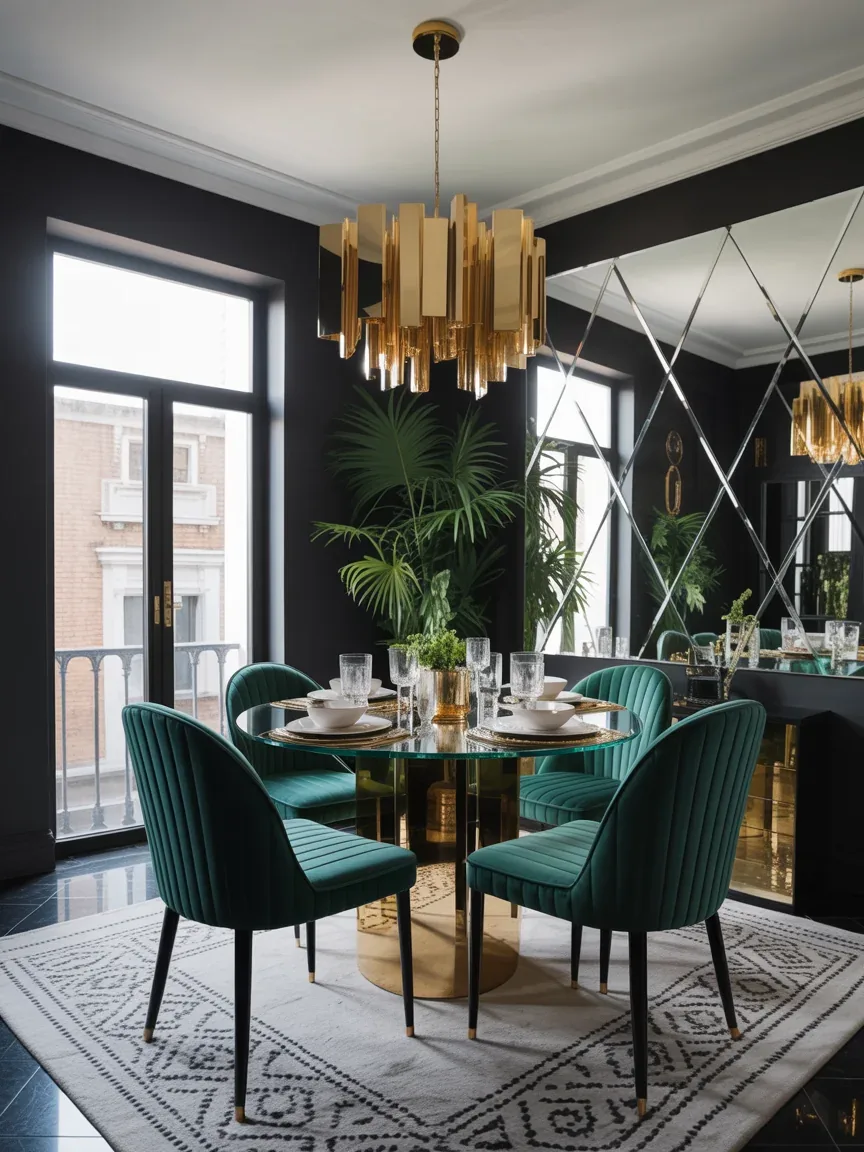 7. Glamorous Art Deco Dining Spot 7. Glamorous Art Deco Dining Spot