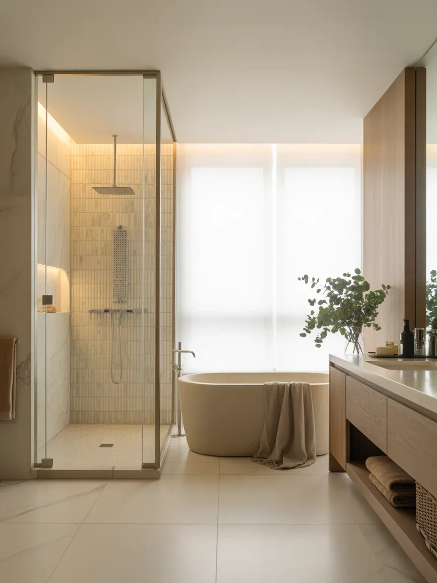How to Create a Modern Luxury Bathroom Design That Feels Spa-Like and Stunning