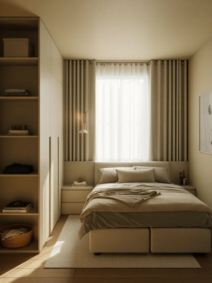 How to Plan a Small Bedroom with Wardrobe Interior Design That Maximizes Every Inch