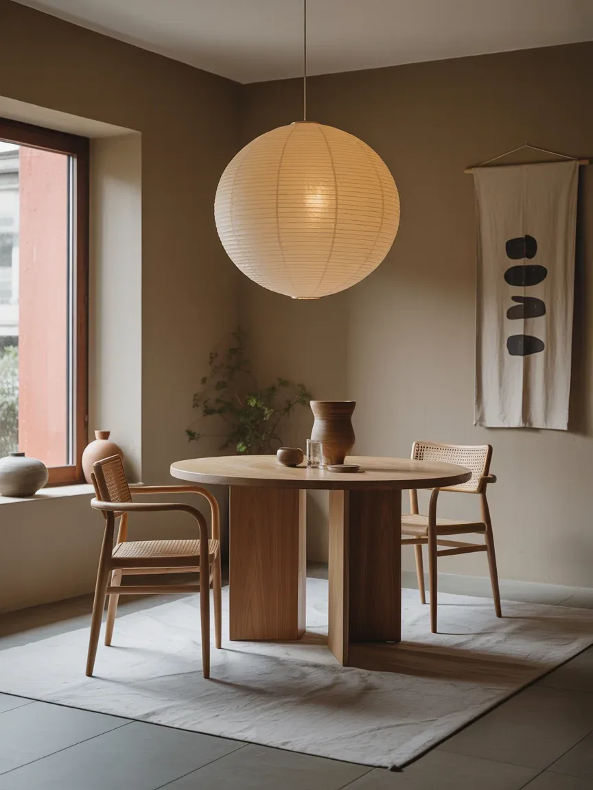 5. Japandi Dining Area With Zen Simplicity 5. Japandi Dining Area With Zen Simplicity
