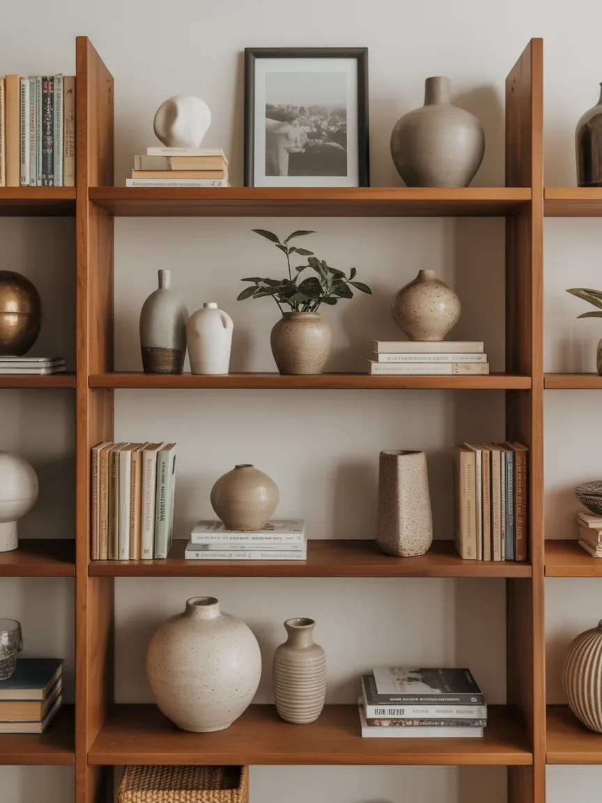 Keep Shelves Styled but Simple Keep Shelves Styled but Simple