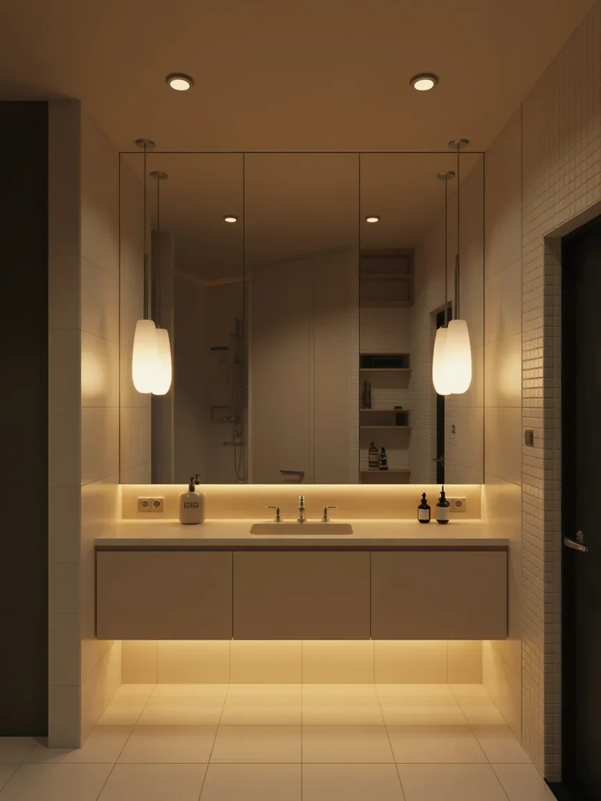 Layer Your Bathroom Lighting Like a Pro Layer Your Bathroom Lighting Like a Pro