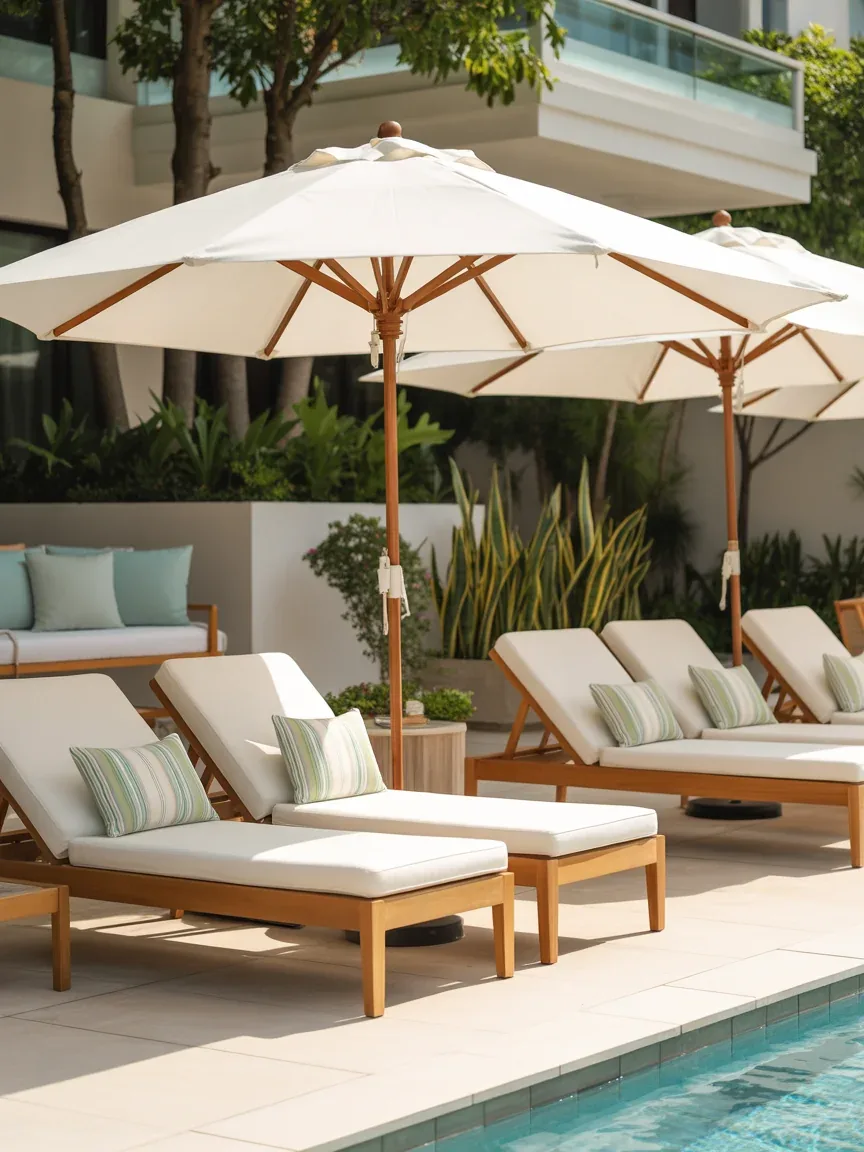 12. Luxe Poolside Lounge With Resort Energy 12. Luxe Poolside Lounge With Resort Energy