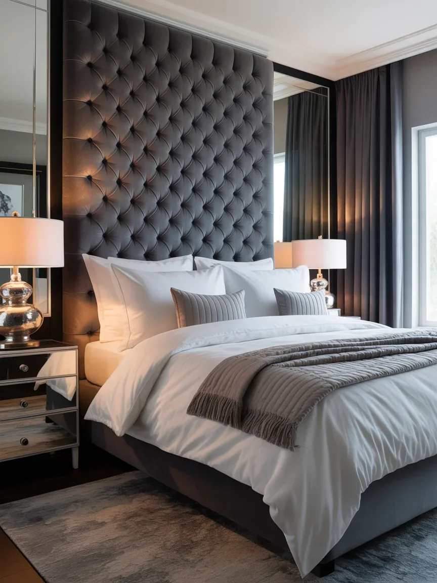 2. Modern Hotel-Inspired Gray and White Suite 2. Modern Hotel-Inspired Gray and White Suite