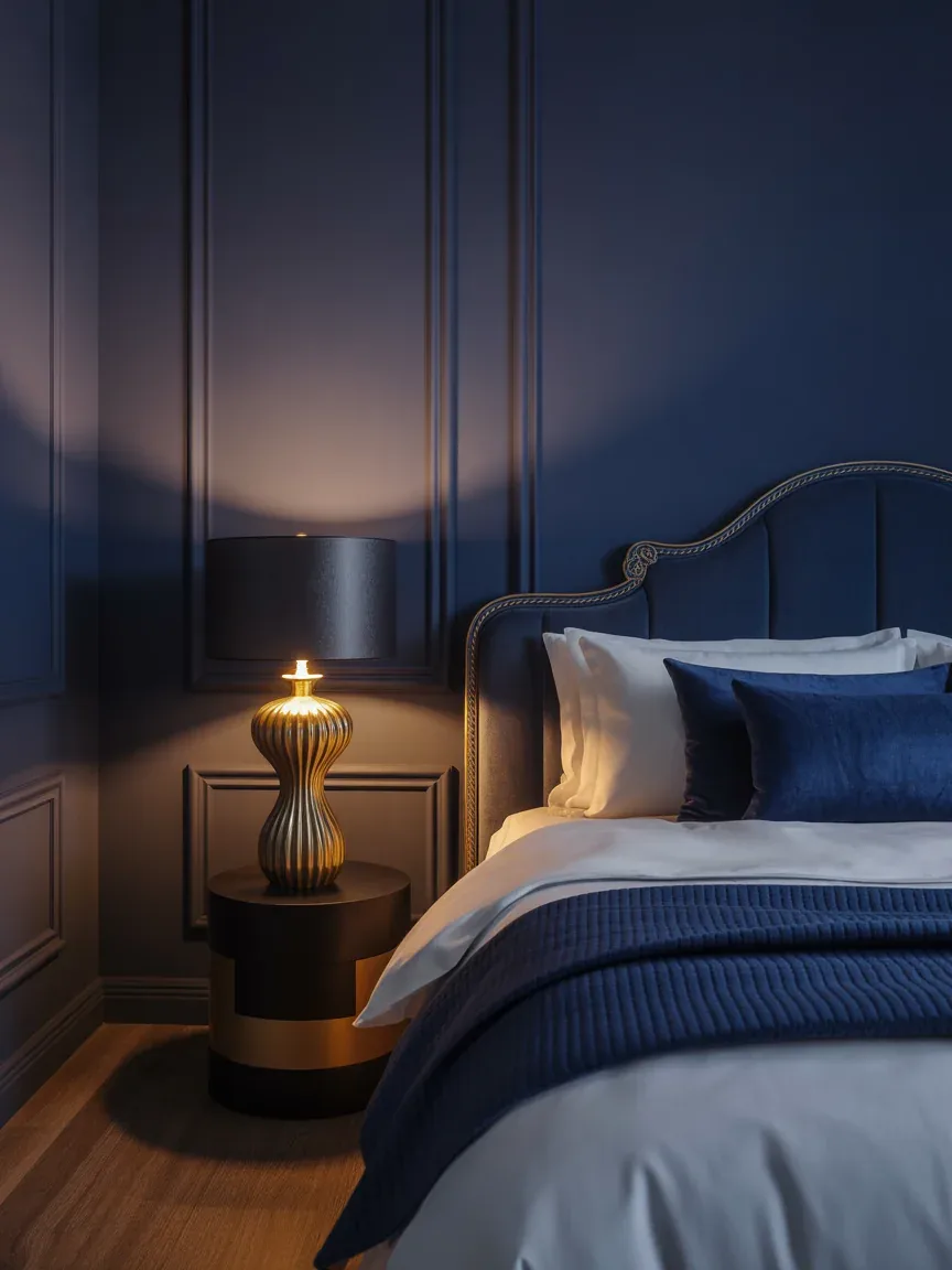 Navy Blue + Gold = Instant Luxury Navy Blue + Gold = Instant Luxury